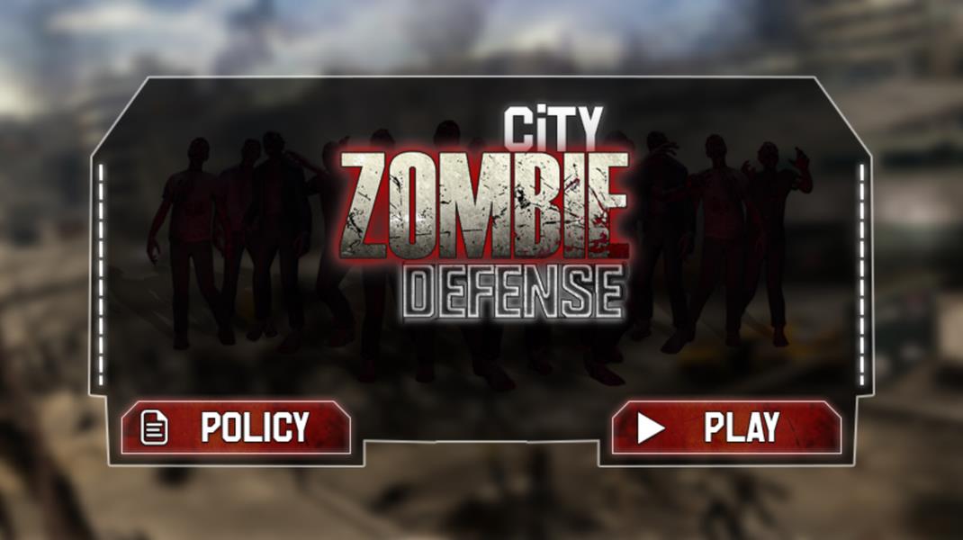 Police Zombie Defense Скриншот 0