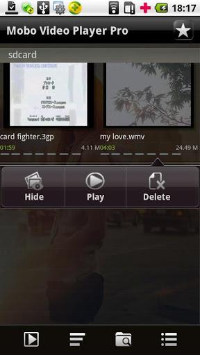 Mobo Video Player Pro ภาพหน้าจอ 0