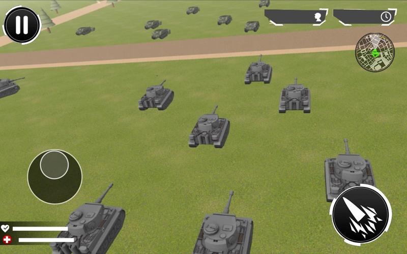 Tanks World War 2 Captura de tela 3
