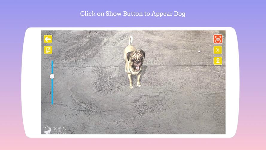 Dog play Ar 螢幕截圖 0