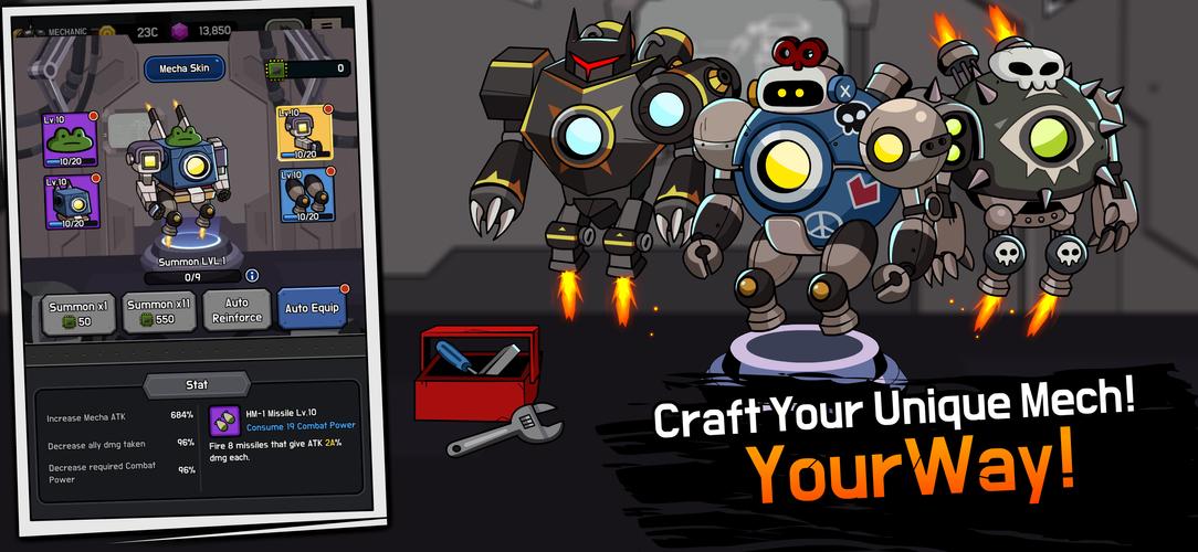 Mechanic Legends : Idle RPG ဖန်သားပြင်ဓာတ်ပုံ 2