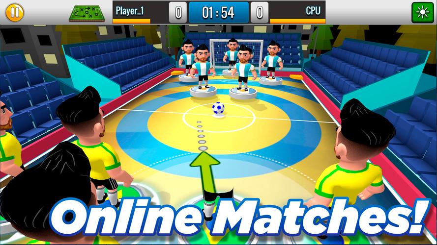 Finger Kick Soccer 2024 Captura de tela 1
