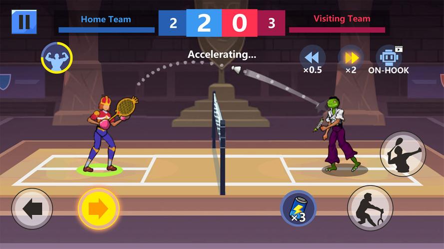 Badminton Hero-Championship Capture d'écran 2