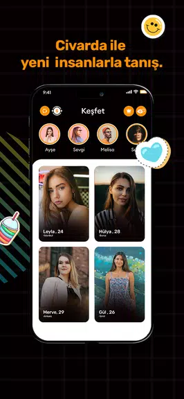 Around Find Friends Meet 스크린샷 2