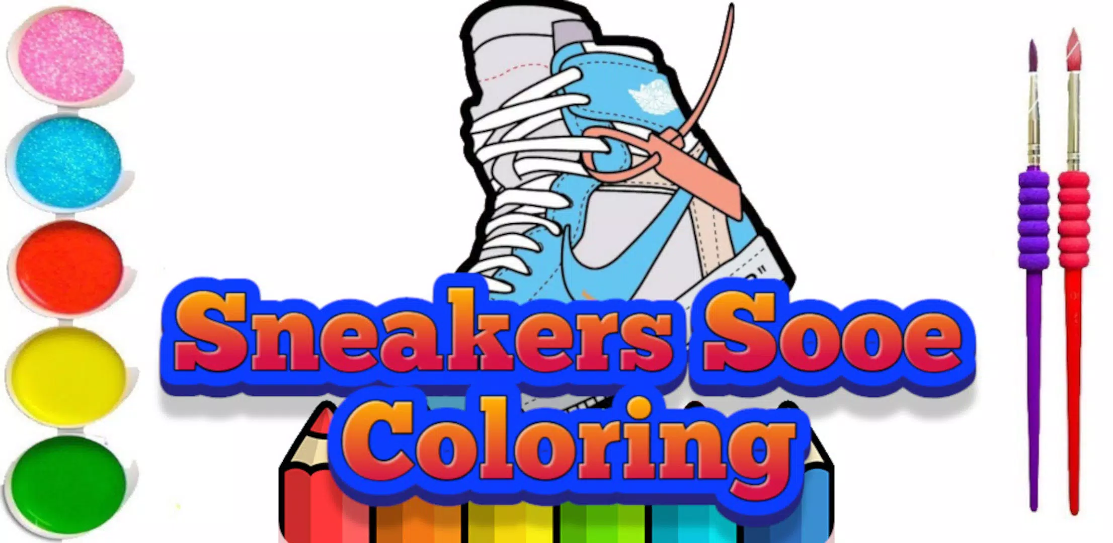 Coloring Sneaker Craft Ekran Görüntüsü 0