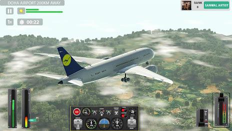 Fly Airplane flight simulator Screenshot 1