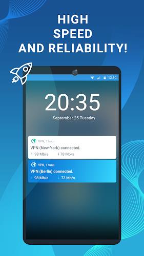 VPN - fast proxy + secure Screenshot 1