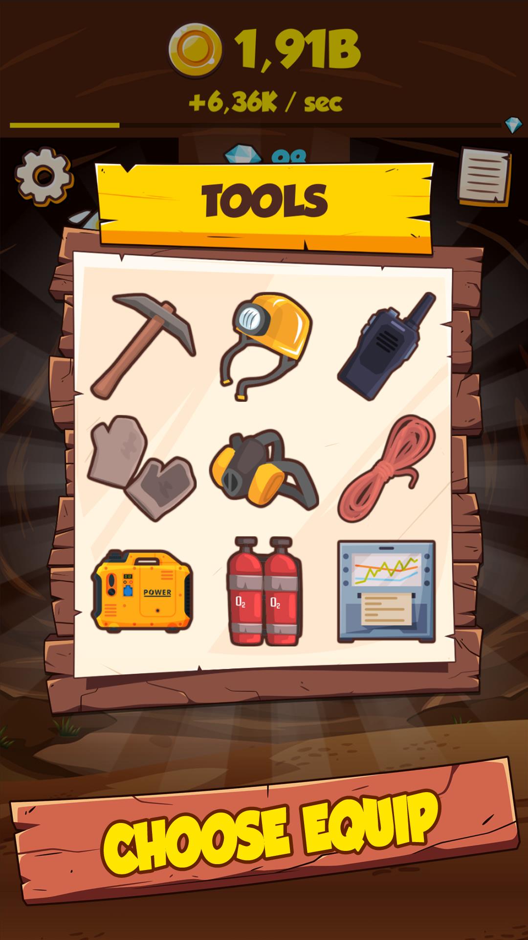 Idle Miner Clicker: Tap Tycoon Screenshot 3