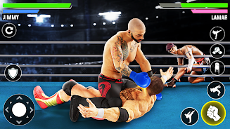 Real Fighting Wrestling Games Screenshot 0