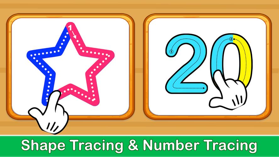 ABCD Kids - Tracing & Phonics Capture d'écran 1