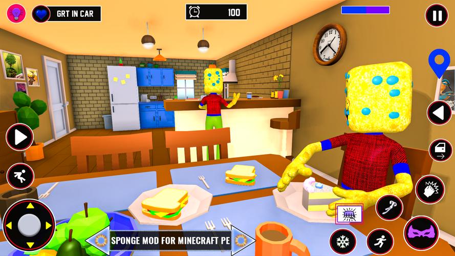Sponge Boy Adventure Hero Game 螢幕截圖 0