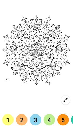 Coloring Book-lake colouring Capture d'écran 1
