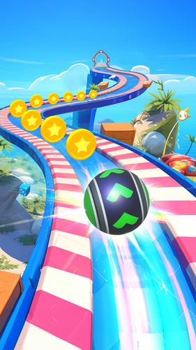 3D Super Rolling Ball Race Zrzut ekranu 3