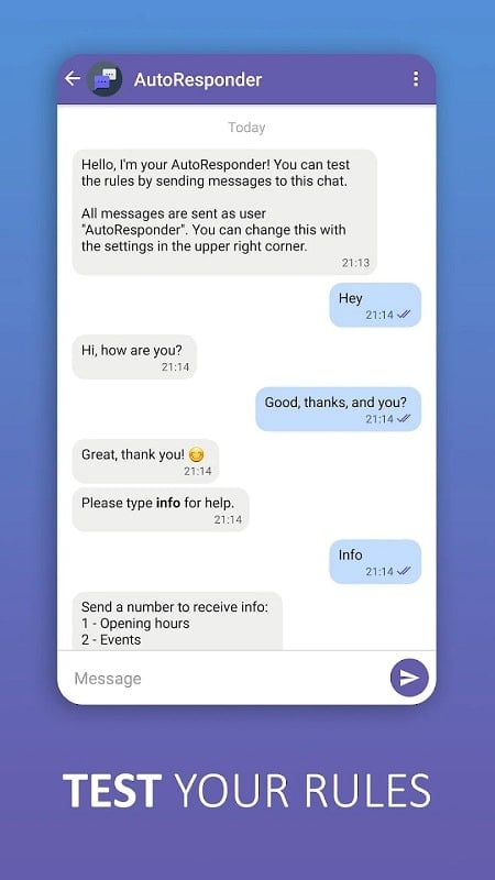 AutoResponder for VB スクリーンショット 3