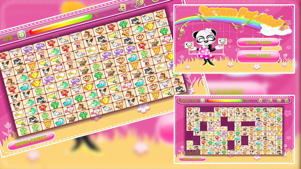 Dream Pet Link: Animal Mahjong Connect 螢幕截圖 3