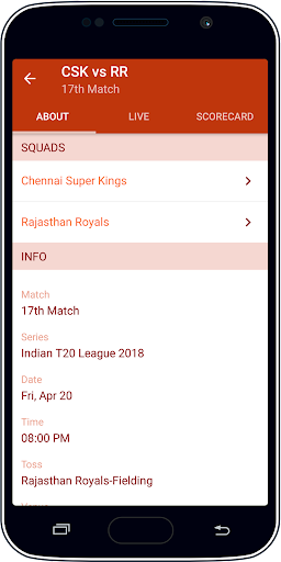 Live Cricket Score & News ภาพหน้าจอ 3