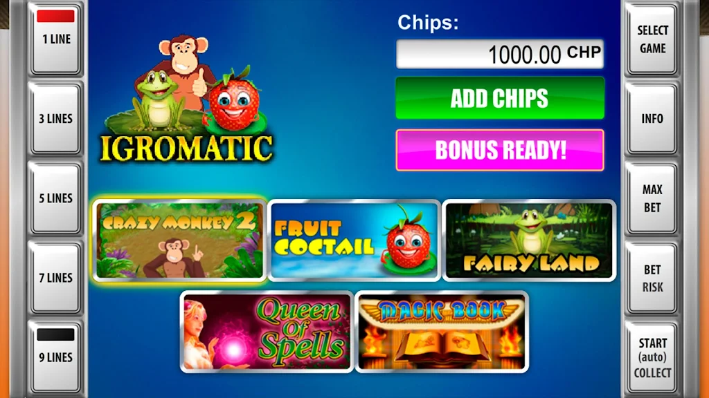 Igromatic casino slots machines 螢幕截圖 0