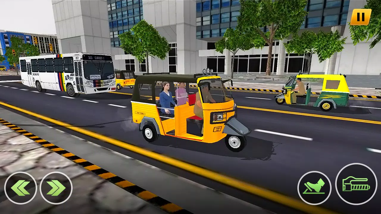 Tuk Tuk Rickshaw Auto Driving Tangkapan skrin 1