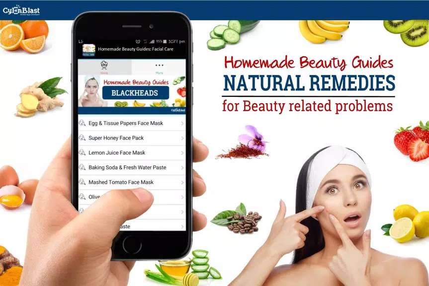 Homemade Beauty: Facial Care Screenshot 1