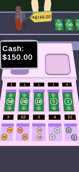 Cashier games - Cash register Capture d'écran 1