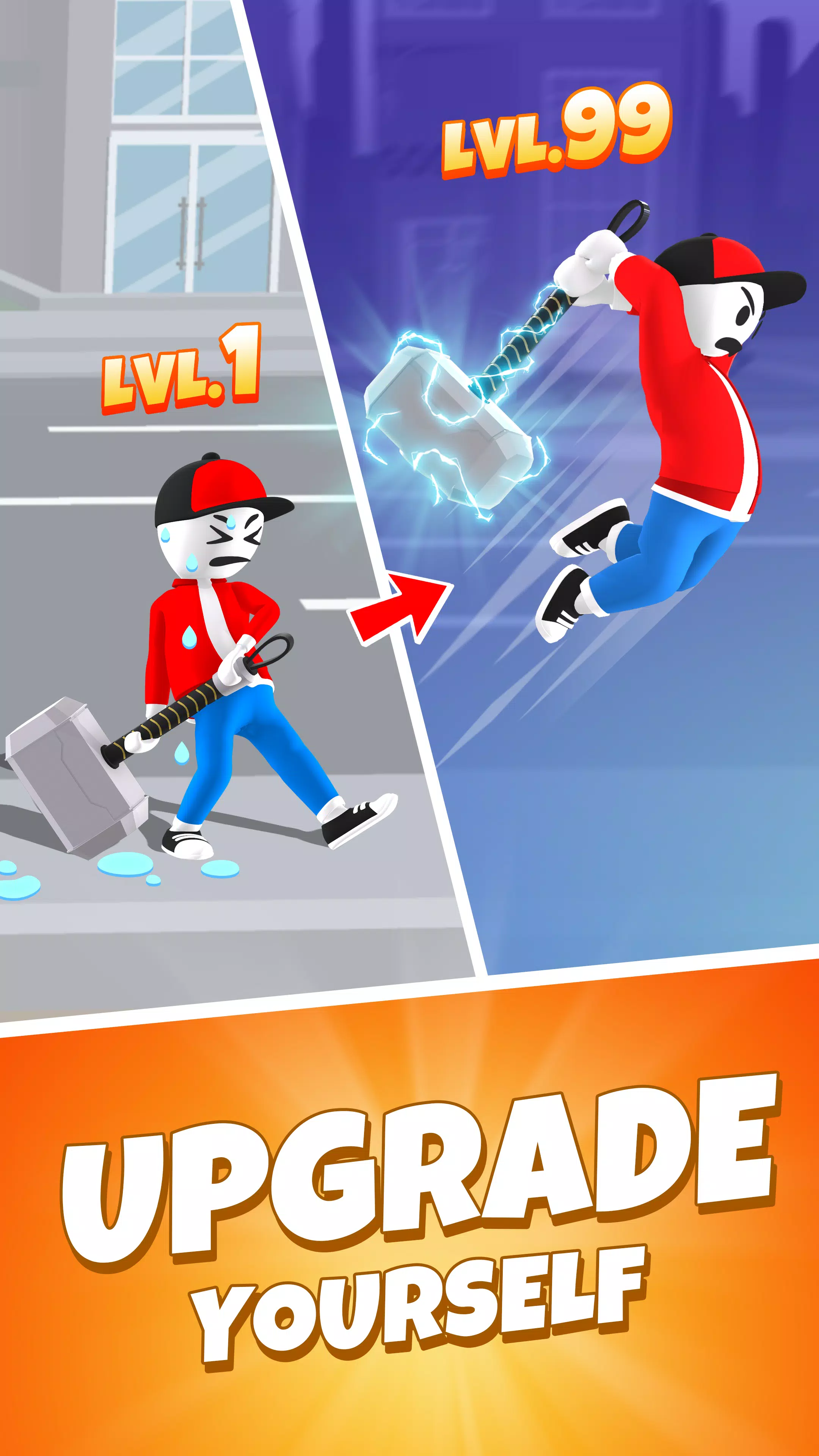 Merge Fighting: Hit Fight Game 螢幕截圖 2