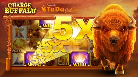 Charge Buffalo Slot-TaDa Games 스크린샷 0