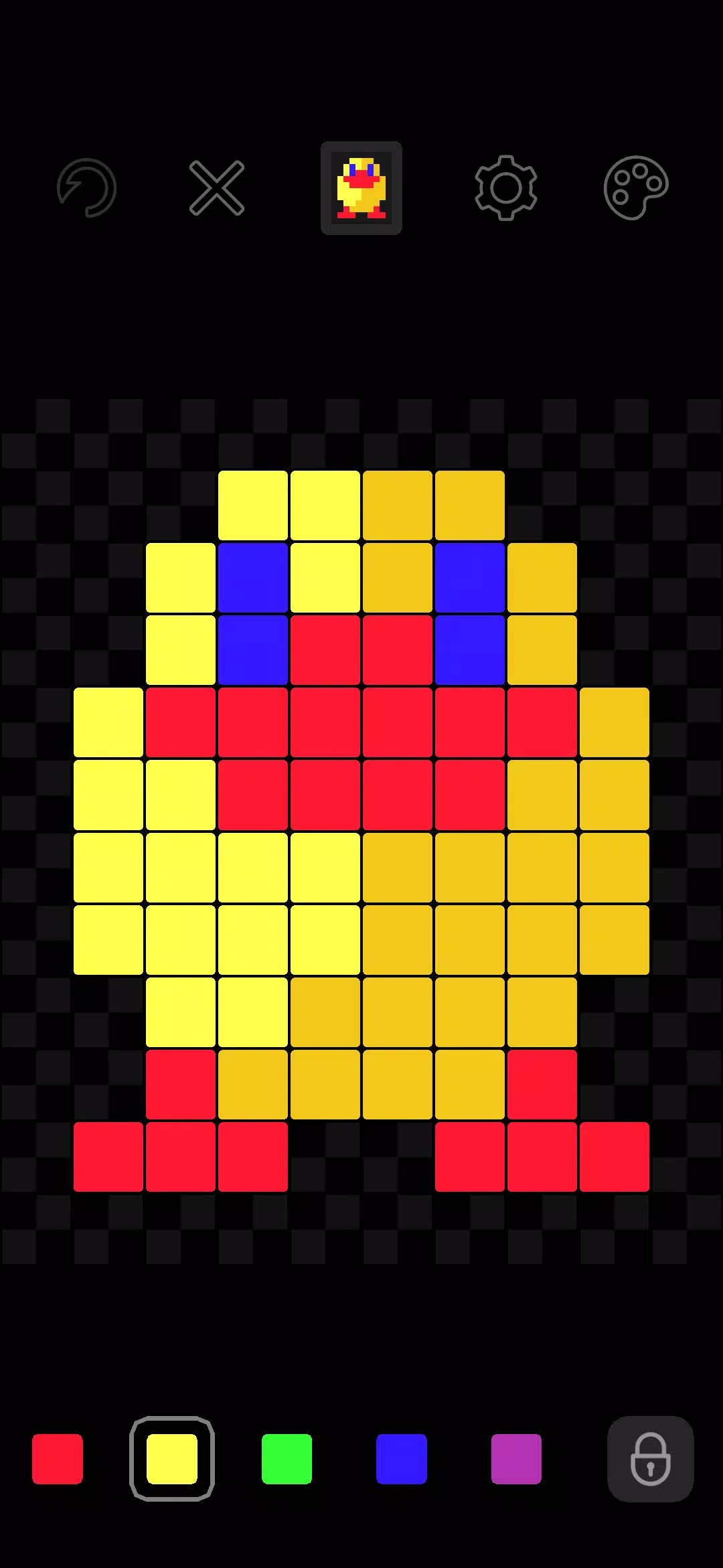 Easy pixel art maker editor ภาพหน้าจอ 0