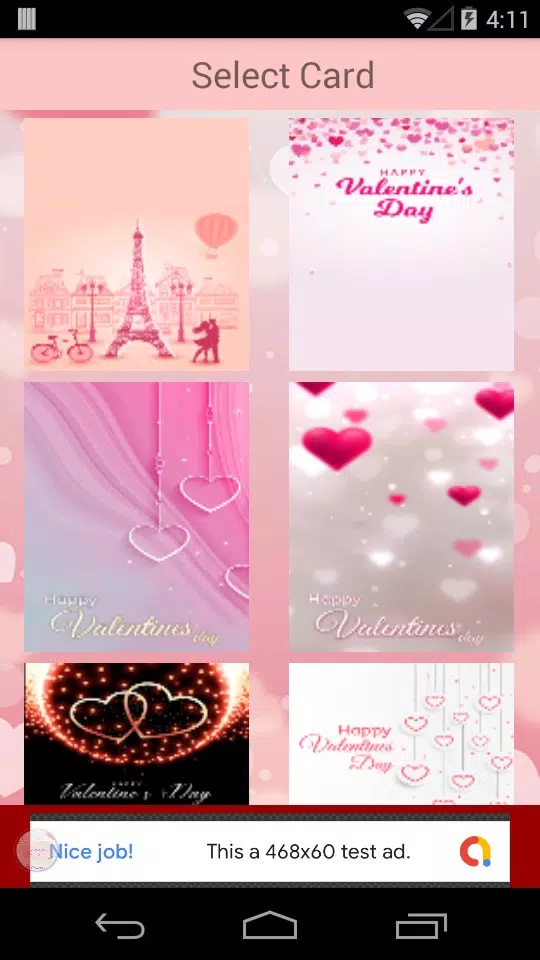 Valentine Greeting Card 2019 Ảnh chụp màn hình 2