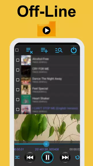 Folder Video Player +Cloud Screenshot 1