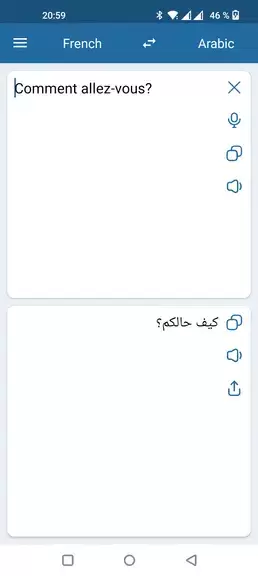 French Arabic Translator Screenshot 1