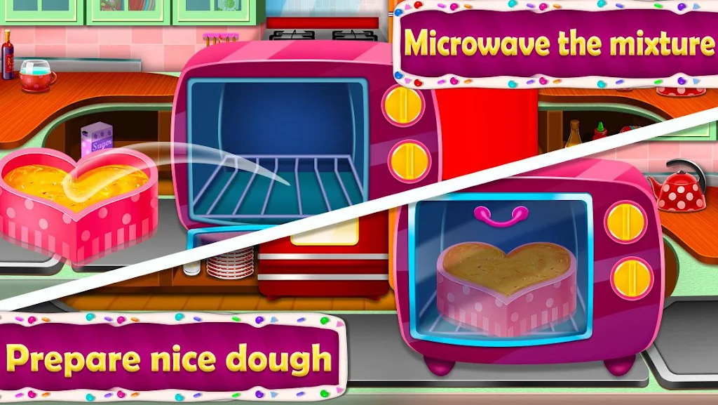 Cake Cooking & Decorate Games Capture d'écran 3