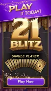 21 Blitz: Single Player Tangkapan skrin 2