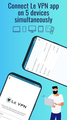 Le VPN: Secure Internet Proxy Скриншот 2