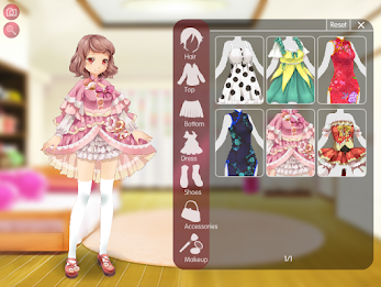 Anime Girl Creator & Dress Up 螢幕截圖 3