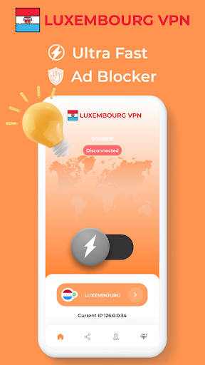 Luxembourg VPN - Private Proxy Screenshot 1