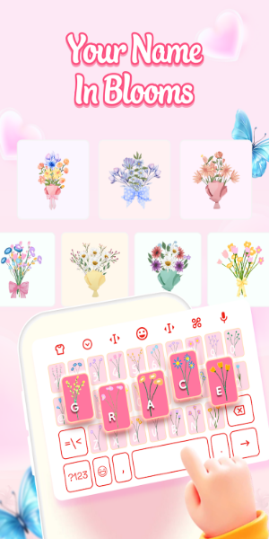 Blom: Flower Language Keyboard ภาพหน้าจอ 0