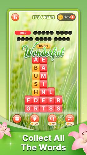 Word Search Block Puzzle Game Tangkapan skrin 1