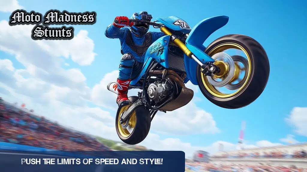 Moto Madness Stunt moto Race Ekran Görüntüsü 1