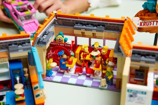 Lego the Simpsons: Krusty Burger Interieur Details
