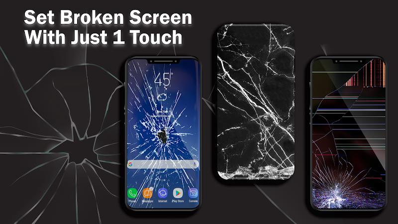 Broken Screen 4K Pranks Funny Screenshot 0