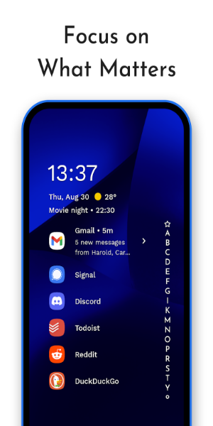 Niagara Launcher Home Screen Mod Screenshot 0