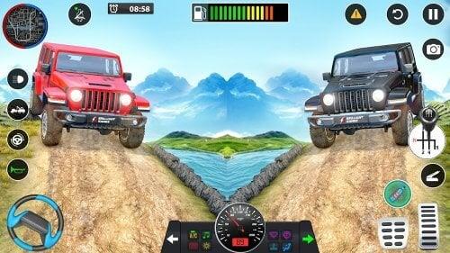 Offroad Jeep Driving Games 3D Screenshot 1