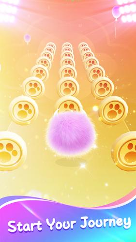 Fluffy Ball: Music Hop Game Screenshot 3