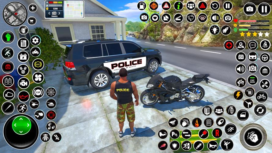 Police Game Transport Truck Ảnh chụp màn hình 1