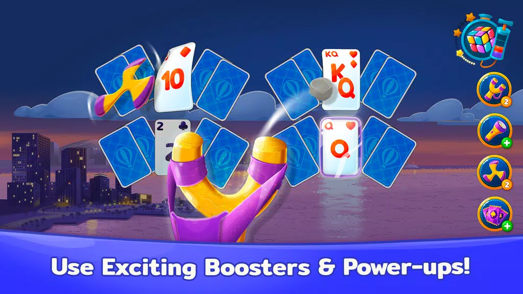 SoliTown – Solitaire Tripeaks スクリーンショット 1