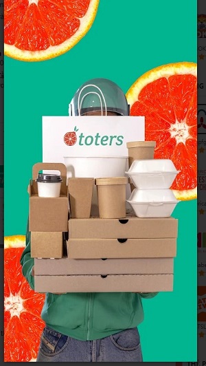 Toters: Food Delivery & More Zrzut ekranu 1