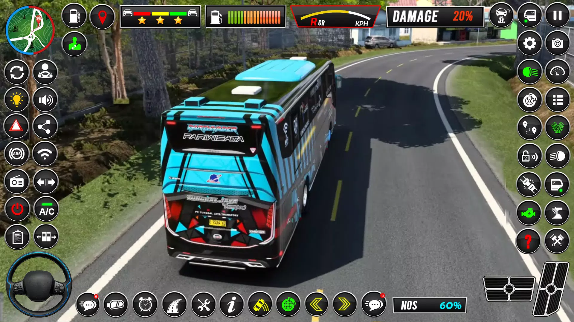 Bus Driving Games : Bus Games. ဖန်သားပြင်ဓာတ်ပုံ 3