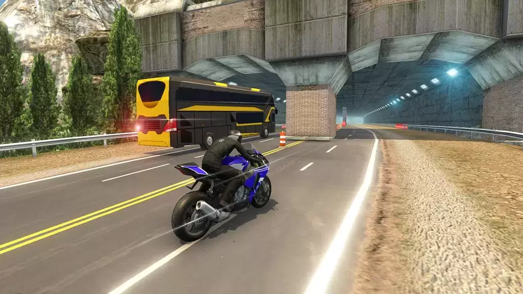 Bike VS Bus Racing Games スクリーンショット 0