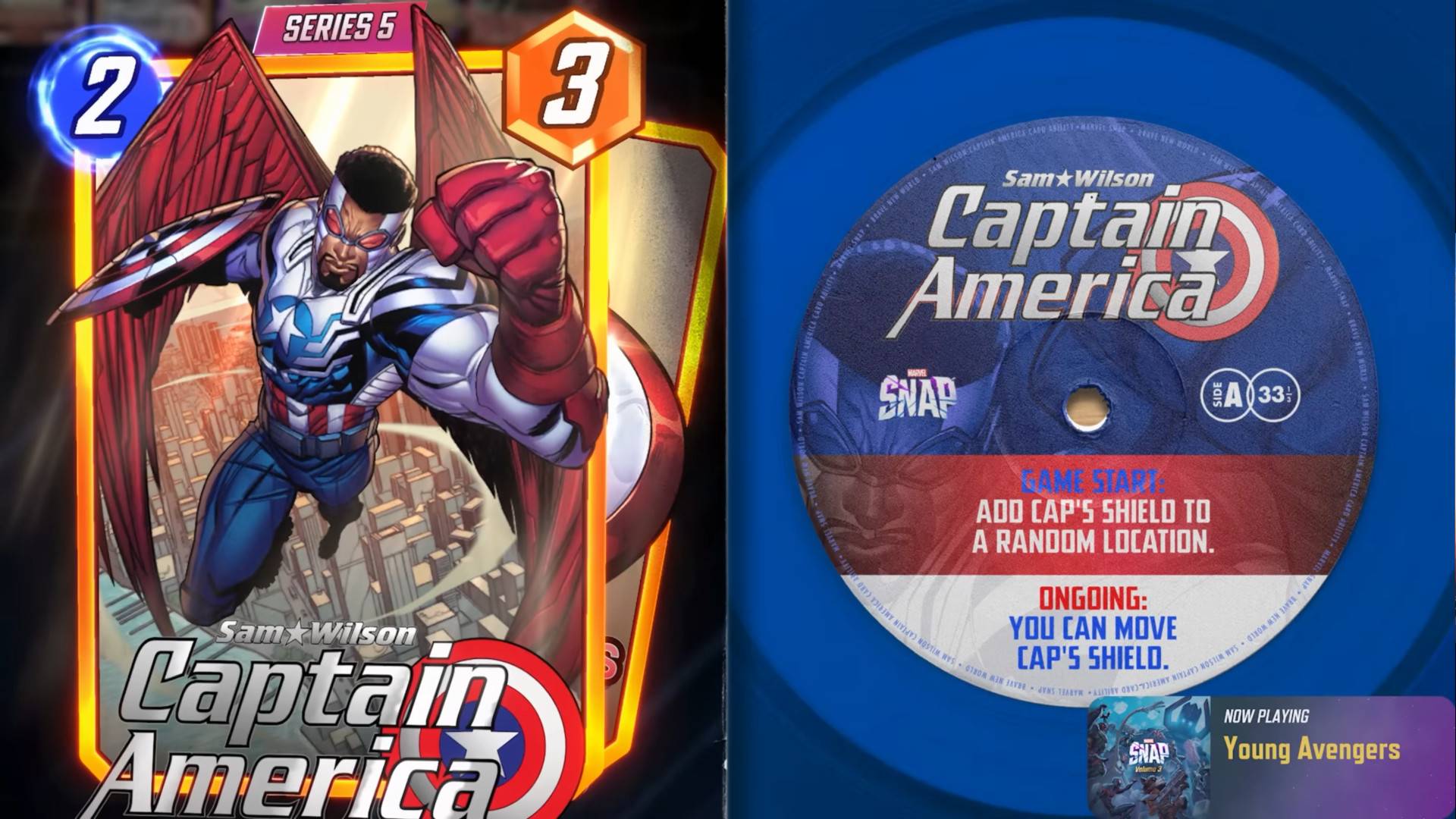 Meilleurs decks Sam Wilson Captain America dans Marvel Snap