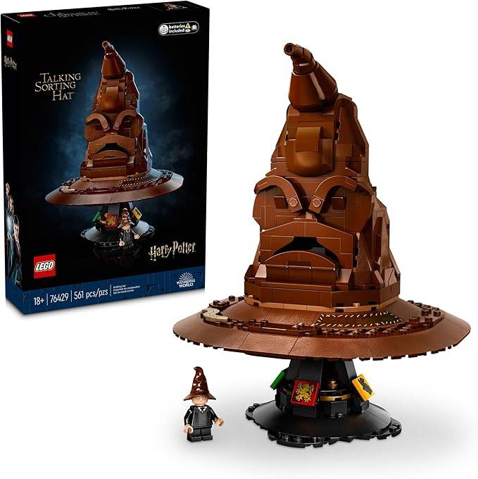 Score the LEGO Talking Sorting Hat From Harry Potter at Its Lowest Price at Amazon